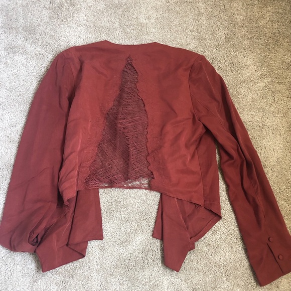Maroon blazer - Picture 2 of 2